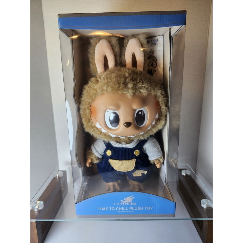 POP MART LABUBU Time To Chill Vinyl Plush Doll NEW 100% Authentic US Seller